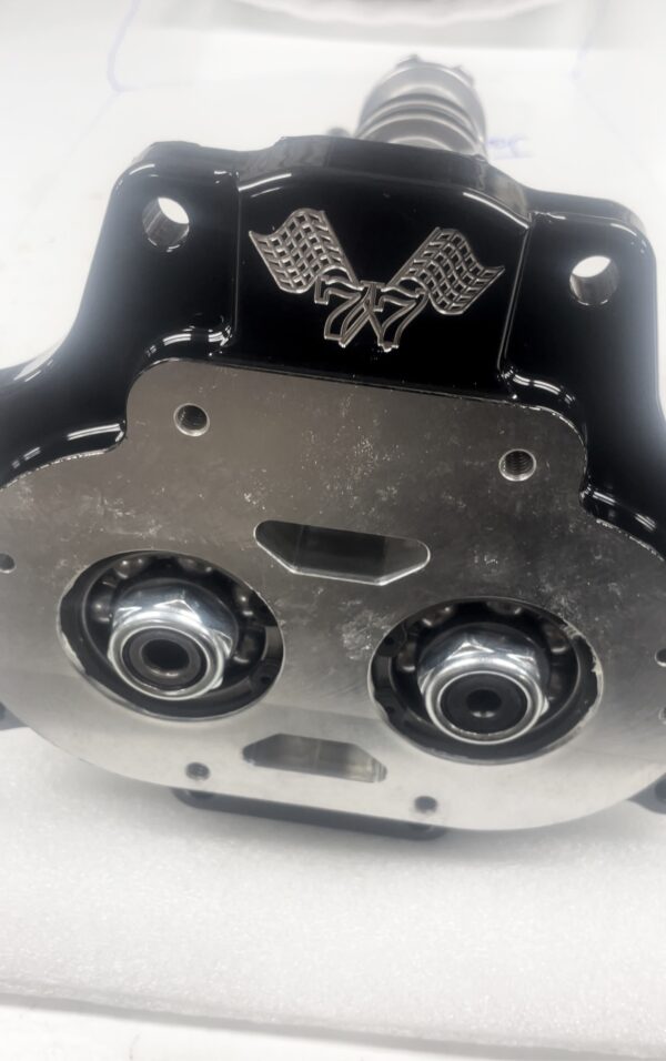 77 Cycles 17-23 M8 6 Speed Billet 6061 Transmission Trap Door - Image 6